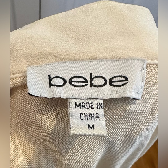 BEBE Vintage Ruffle Top - Picture 4 of 7